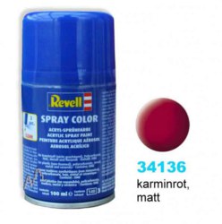 041-34136 Spray karminrot, matt Revell F
