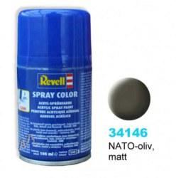 041-34146 Spray nato-oliv, matt Revell F