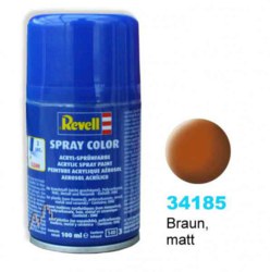 041-34185 Spray braun, matt Revell Farbe