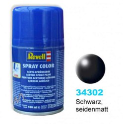 041-34302 Spray schwarz, seidenmatt Reve