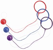 057-76393 H�pf- und Fu�kreisel Hudora, a