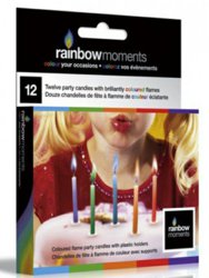 079-10080 Geburtstagskerzen 12 Stk. mit 