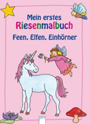 081-09340 Mein erstes Riesenmalbuch Feen