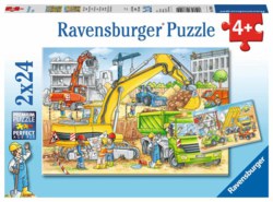 103-07800 Puzzle Viel zu tun auf der Bau