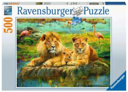 103-16584 Löwen in der Savanne Ravensbur