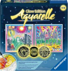103-294497 Aquarelle Leuchtendes New York
