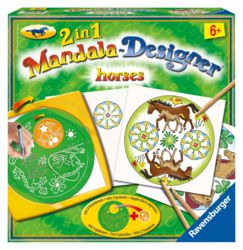 103-297429 2in1 Mandala-Designer� Horses 