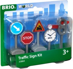 113-63386400 Verkehrszeichen-Set  BRIO® WOR