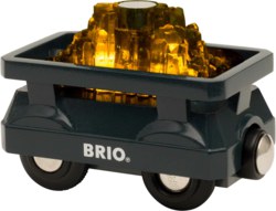 113-63389600 Goldwaggon mit Licht BRIO® WOR