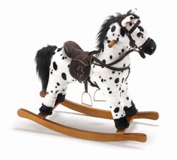 115-40506 Schaukelpferd Carlotta mit Sou