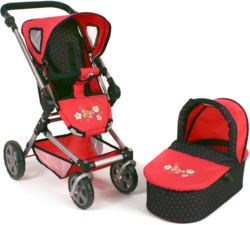 115-64511 Kombi-Puppenwagen Fides 2in1