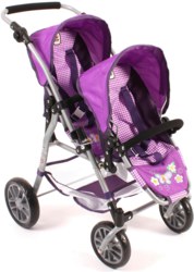 115-69128 CHIC 2000 Puppen-Tandem Buggy 