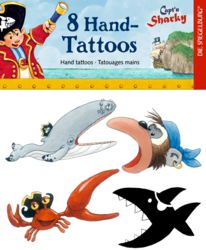 117-10404 Hand - Tattoos Capt'n Sharky D