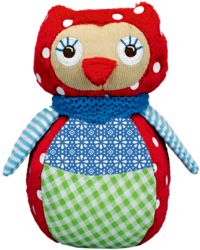 117-10467 Steh-Auf-Eule mit Glockenspiel