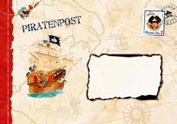 117-21668 Einladungskarten Capt'n Shark 