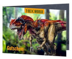 117-85431 Gutschein T-Rex World Spiegelb