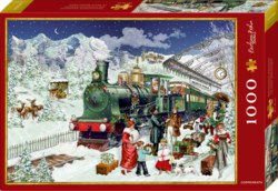 118-72464 Puzzle Nostalgische Eisenbahn 