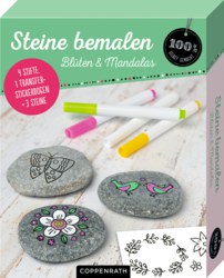 118-72524 Steine bemalen - Blüten & Mand