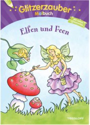 129-378863870 Glitzerzauber-Malbuch. Elfen &