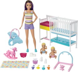 145-GFL380 Barbie - Skipper Babysitters K