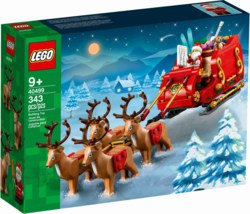 150-40499 Schlitten des Weihnachtsmanns 