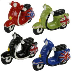 157-522174 Spardose Moped, Great Britain 