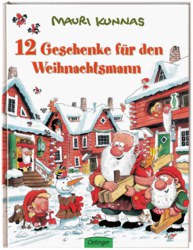 158-60912 12 Geschenke Weihnachtsmann 12