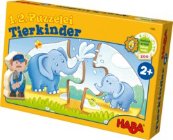 166-1007466001 1,2,Puzzelei - Tierkinder     