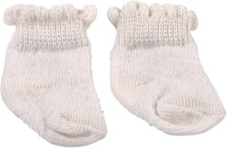 184-3402594 Puppen Socken weiß 30-50cm    