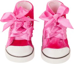 184-3402957 Sneakers Pink Velvet Gr. M/XL 