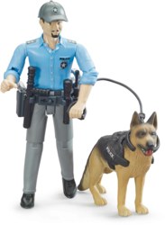 200-62150 Polizist mit Hund Bruder bworl