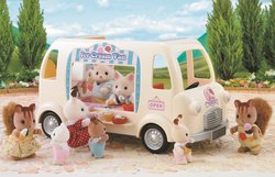 204-2808 Eiswagen Sylvanian Hasen Famil
