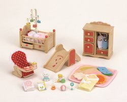 204-2954 Babyzimmer-Set Sylvanian Hasen