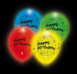 221-16968 LED-Luftballons Happy Birthday