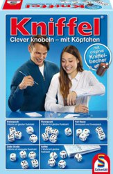 223-49030 Kniffel mit Lederwürfelbecher 