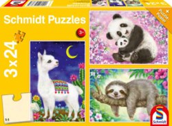 223-56368 Panda, Lama, Faultier Schmidt 