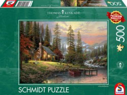 223-58455 Thomas Kinkade Haus in den Ber