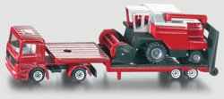 235-1620 Tieflader mit M�hdrescher Siku