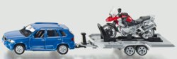 235-2547 PKW mit Anh�nger und Motorrad 