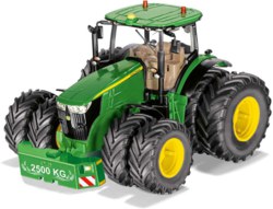 235-6735 John Deere 7290R mit Doppelrei