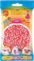 250-20706 Bügelperlen rosa 1000 Stück Ha