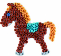 250-321 Stiftplatte Pony Hama Bügelper