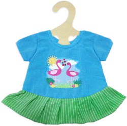 255-1810 Fair Trade Kleid Flamingo Gr.2