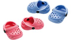 255-2010 Puppen-Clogs, 28-33 cm Puppen-