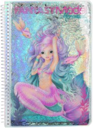 262-0010472 Fantasy Model Malbuch MERMAID 