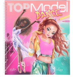 262-0011453 TOPModel DANCE Malbuch Depesch