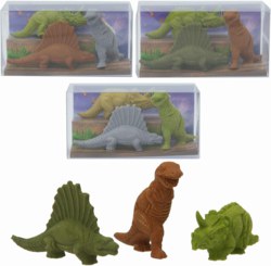 262-0011902 DINO WORLD Dino-Radierer Set D