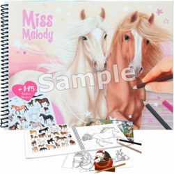 262-0012479 Miss Melody Pferde Malbuch Dep