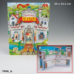 262-7909 Create your Castle - Malbuch m