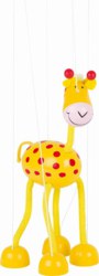 266-51867 Marionette Giraffe Aus Holz, H